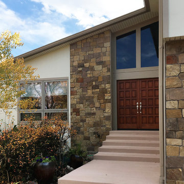 Custom Stone and Siding Project in Boulder Colorado