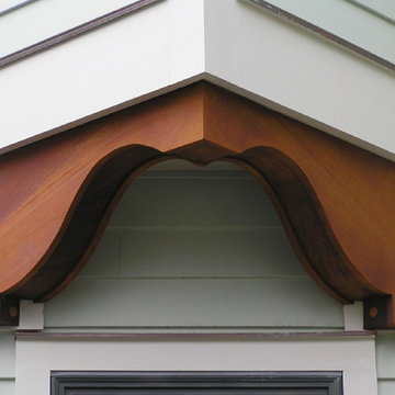 Custom Victorian-style home - bracket detail