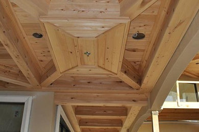 Custom Wood Indoor and Outdoor Ceiling