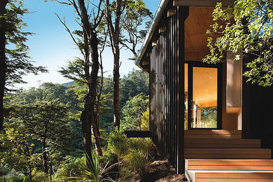 Trendy exterior home photo in Wellington