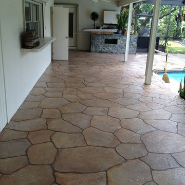 Concrete Overlay Houzz