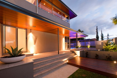 Photo of a modern house exterior in Perth.