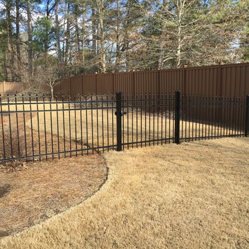 Decorative Metal Fences - Combo Fence