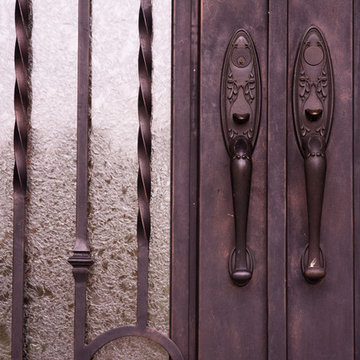 Decorative Wrought Iron Front Doors
