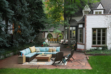 Patio - transitional patio idea in Denver