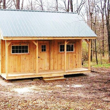 diy Tiny House Plans ($50)  - Vermont Cottage 16' x 20'