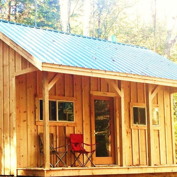 diy Tiny House Plans ($50) - Vermont Cottage (Option A) 16' x 20'