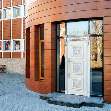 DOMBERG® Luxury Carved Entrance Door
