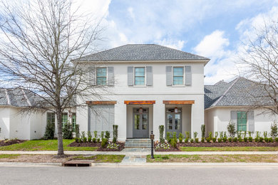 Beach style exterior home photo in New Orleans
