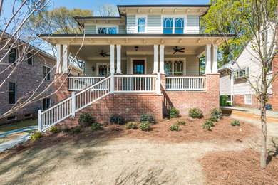 Example of a classic exterior home design in Atlanta