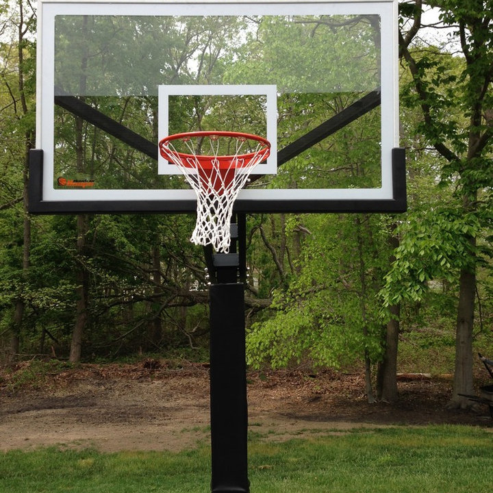 Driveway Basketball Hoop Photos & Ideas Houzz