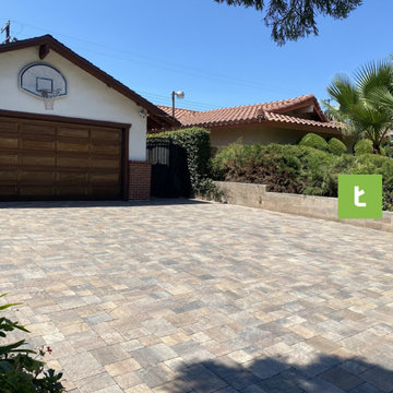 Driveway Remodel in Claremont, CA
