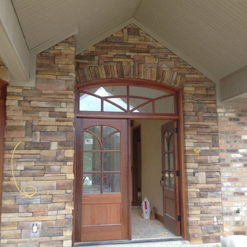 Drystack cultured stone