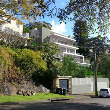 Dual experiences offered by Mosman cliff residence