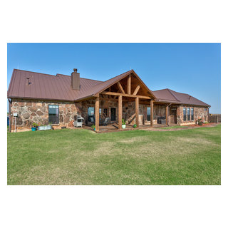 Dundee Custom Ranch Home - Rustic - Exterior - Dallas - by First Choice ...