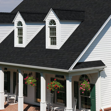 Duration shingle by Owen's Corning - color is Black Onyx