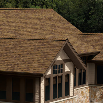 Duration shingle by Owen's Corning - color is Desert Tan