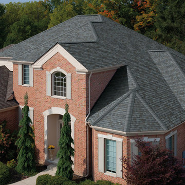 Duration shingle by Owen's Corning - color is Quarry Gray