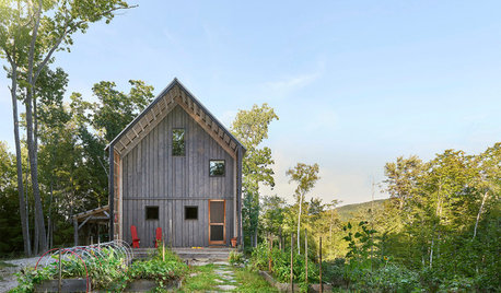 Houzz Tour: Scandinavian Style in a New Hampshire Woodland