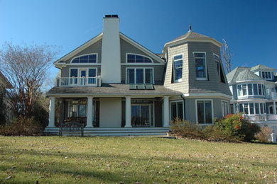 Example of a trendy exterior home design in Baltimore