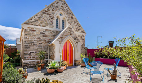 Houzz Tour: Candy-Colored Church Conversion in South Australia
