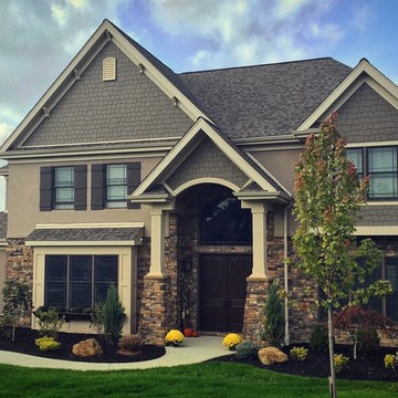 Eclectic Moon Township house
