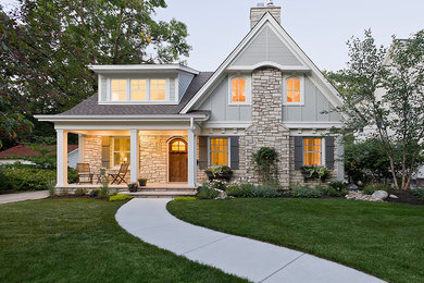 Traditional exterior home idea in Minneapolis