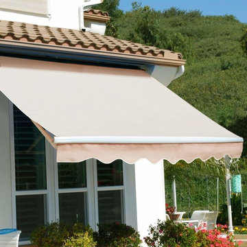 Electric Recractable Canvas Awning