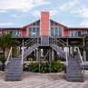 Elevated Hurricane-Resistant  Home on Pilings (Stilts)