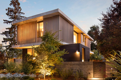 Inspiration for a contemporary exterior home remodel in San Francisco