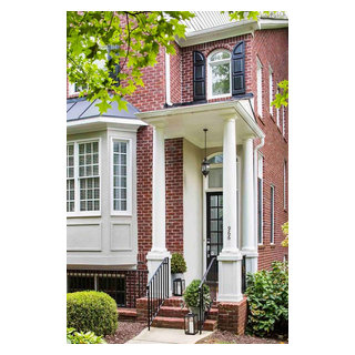 Emory Parc Townhouse - Transitional - House Exterior - Atlanta - by ...