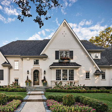 English Countryside Manor Front Elevation