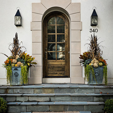 English Countryside Manor Primary Entrance