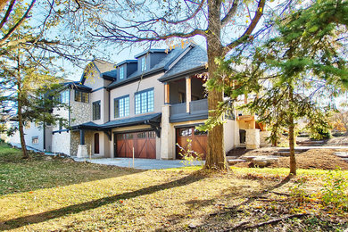 Trendy exterior home photo in Chicago