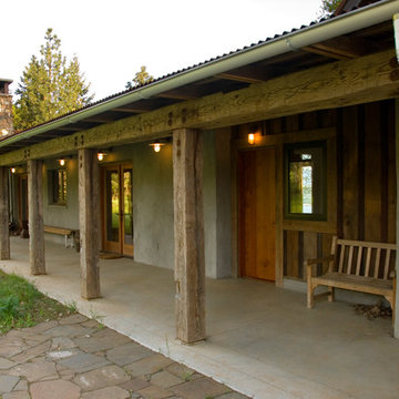 Entry at Covered Porch