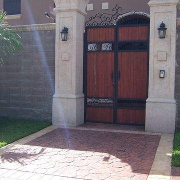Entry Gates , Manufacturing and Installation