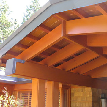 Entry Roof Framing