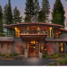 Rustic Exterior by Ward-Young Architecture & Planning - Truckee, CA