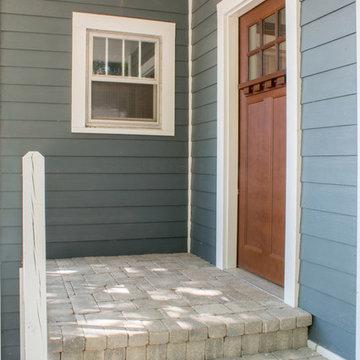 Entry Way with Craftsman Style Door