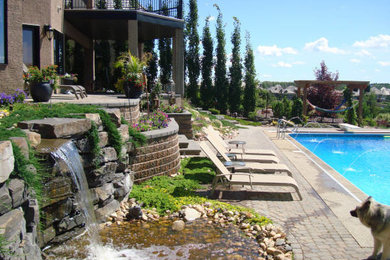 Estate Home Pool & Landscape