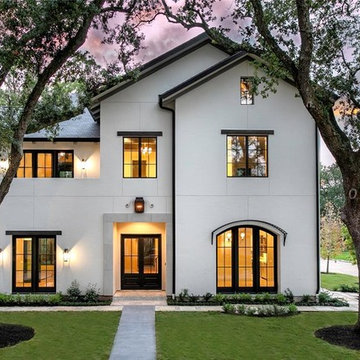 European Inspired Transitional Home