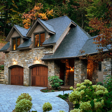 European stone and slate Mountain Home