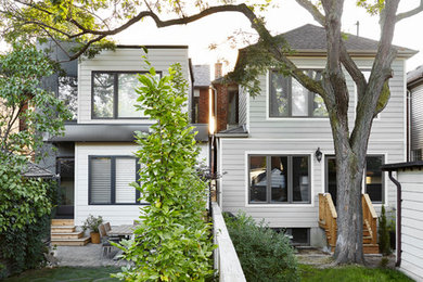 Transitional exterior home photo in Toronto