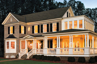 Inspiration for a classic house exterior in Nashville.