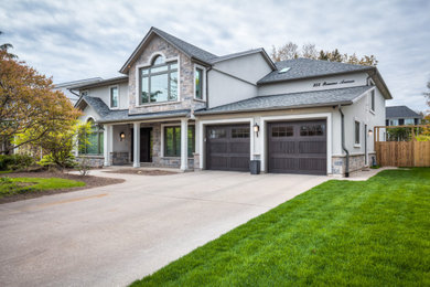 Minimalist exterior home photo in Toronto