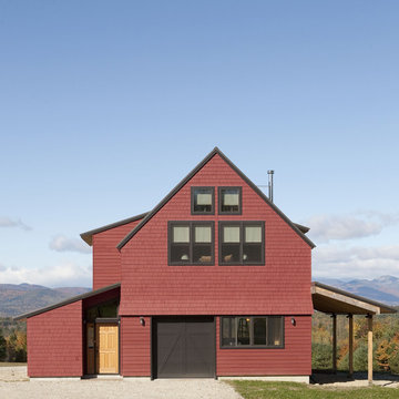 Exterior - barn door closed