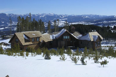 Exterior Cedar Shake Roof, Timberview Lodge Yellowstone Club