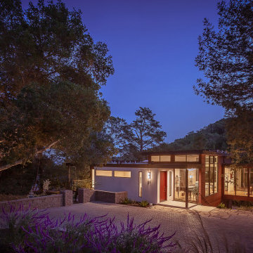 Exterior Entry At Night
