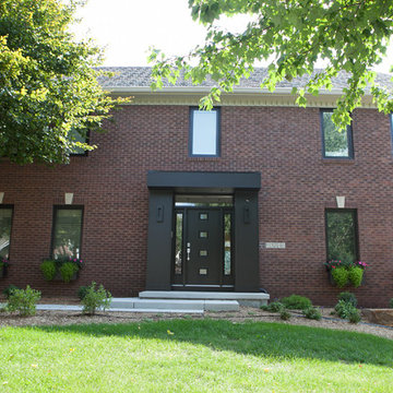 Exterior Entry Remodel - Contemporary Door