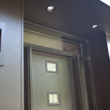 Exterior Entry Remodel - Contemporary Door